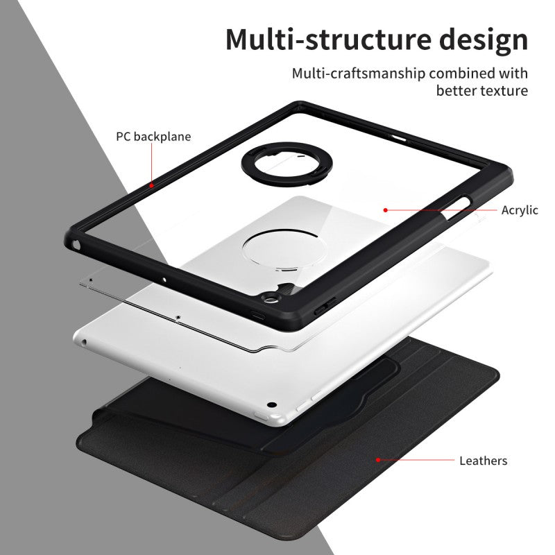 Pbuddy IPad Slim Detachable Smart Cover, Foldable Stand, 360° Rotation Ipad 10.2 7/8/9 Ipad 9.7 Air 1/2 Ipad 5/6 Pbuddy IPad Slim Detachable Smart Cover, Foldable Stand, 360° Rotation Ipad 10.2 7/8/9 Ipad 9.7 Air 1/2 Ipad 5/6